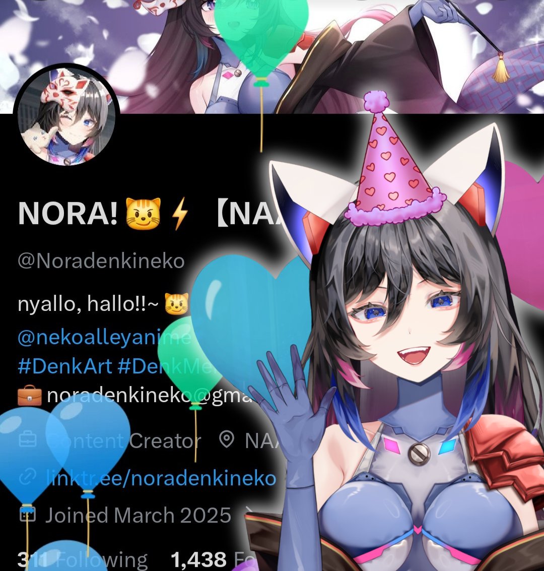 NORA! 😼⚡【NAA】 tweet media