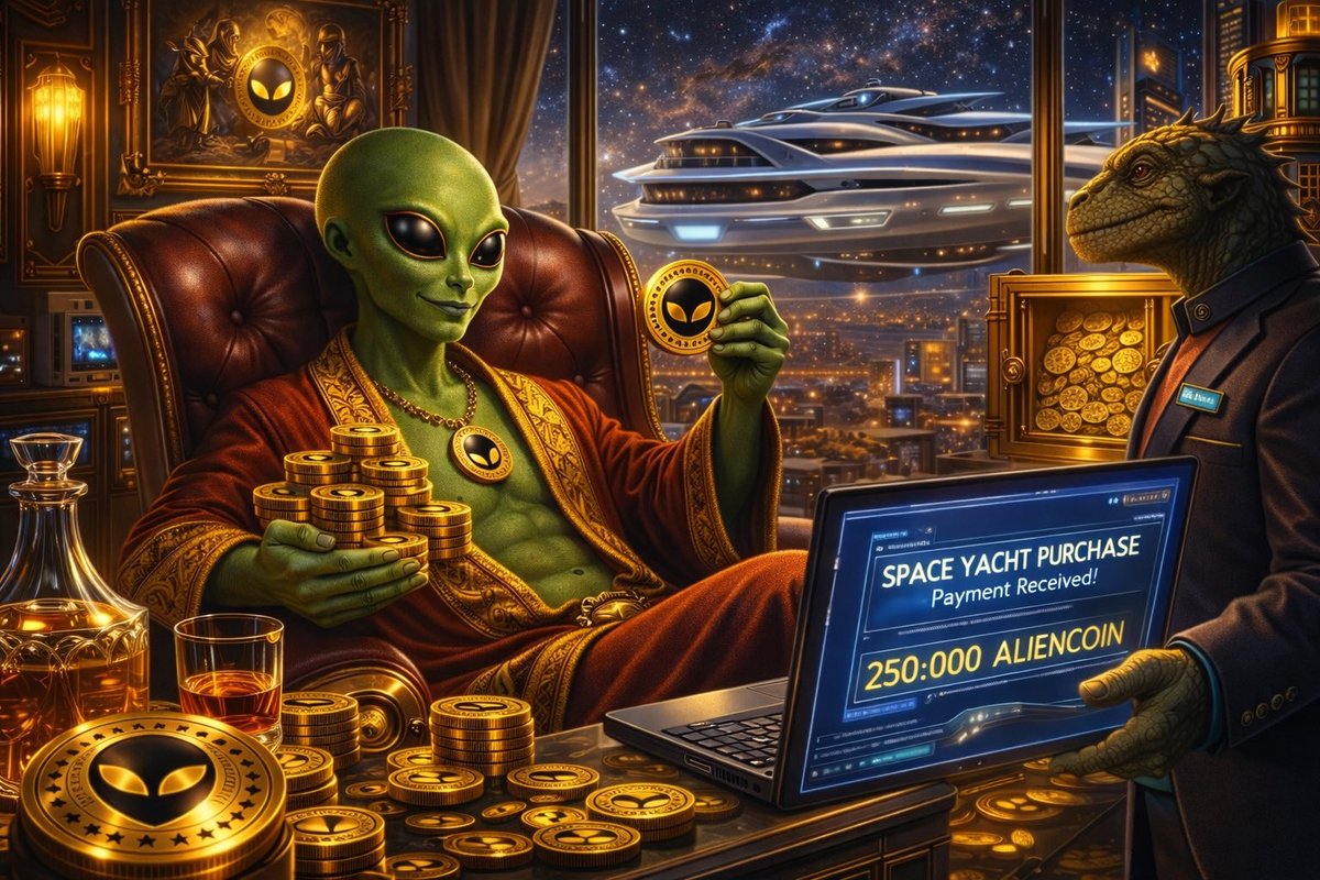 Don’t be sidelined, you could be the one buying a space yacht with $ALN