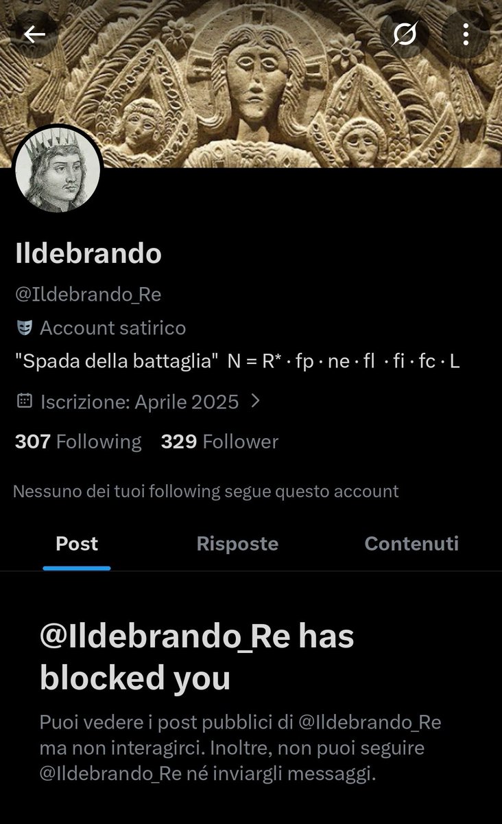Perché commenti e poi mi blocchi <a href="/Ildebrando_Re/">Ildebrando</a> codardo? 🤣🤡