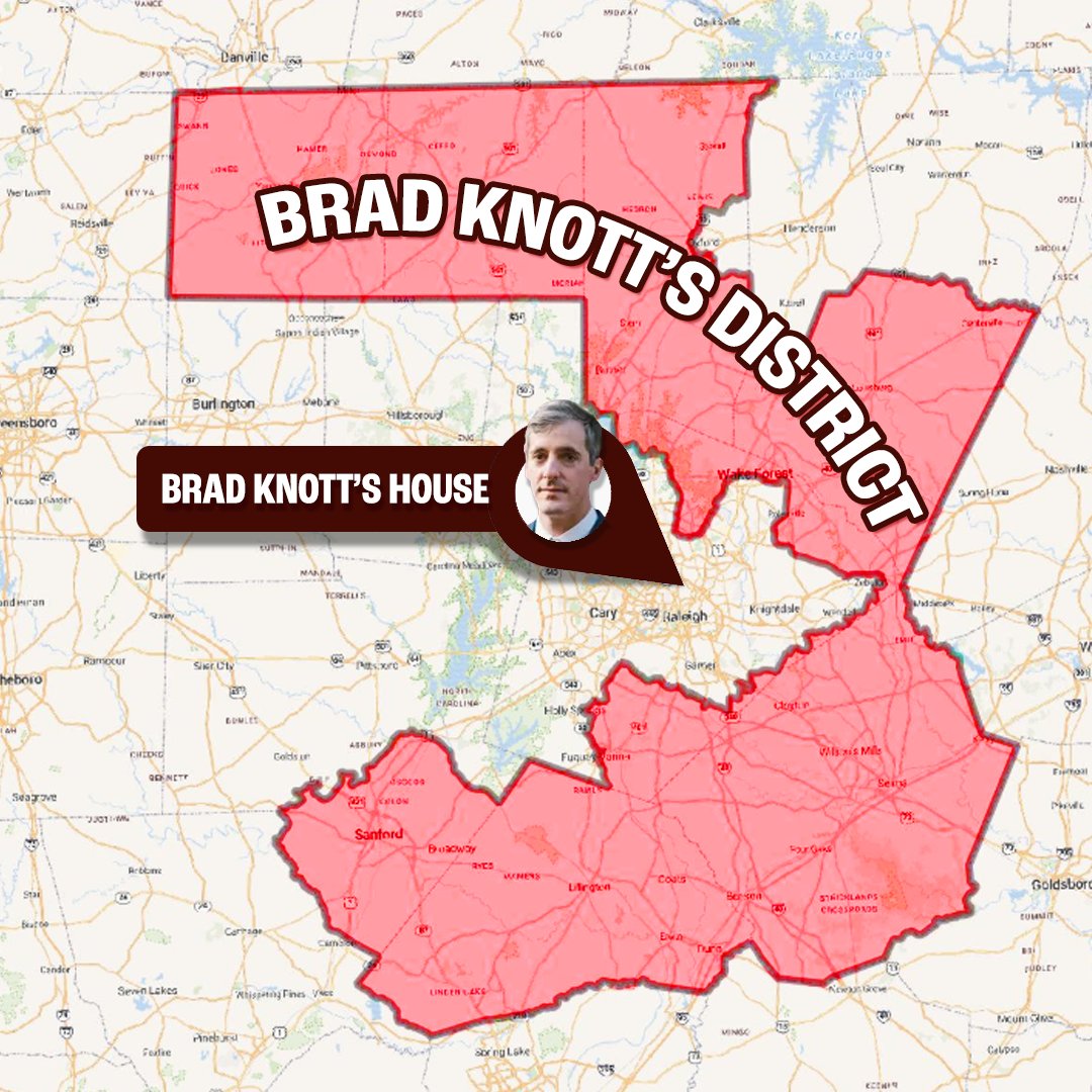 Brad Knott is an embarrassment and does not care at all about the people of NC-13. He didn't even live here when he voted in 2024.

wral.com/story/a-republ…