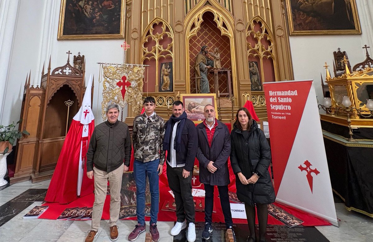 SepulcroTorrent's tweet photo. Hoy, 15 de febrero, hemos asistido a la inauguración del XVII Encuentro de Hermandades y Cofradías del Santo Sepulcro de la Comunidad Valencia, que este año tiene lugar en Benissa.Los actos concluirán el próximo sábado, 21 de febrero, con la procesión que tendrá lugar en Benissa https://t.co/vvAla8uZgb