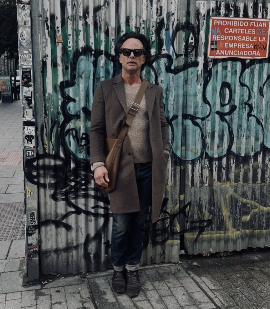 Walton Goggins looking sexy in Spain