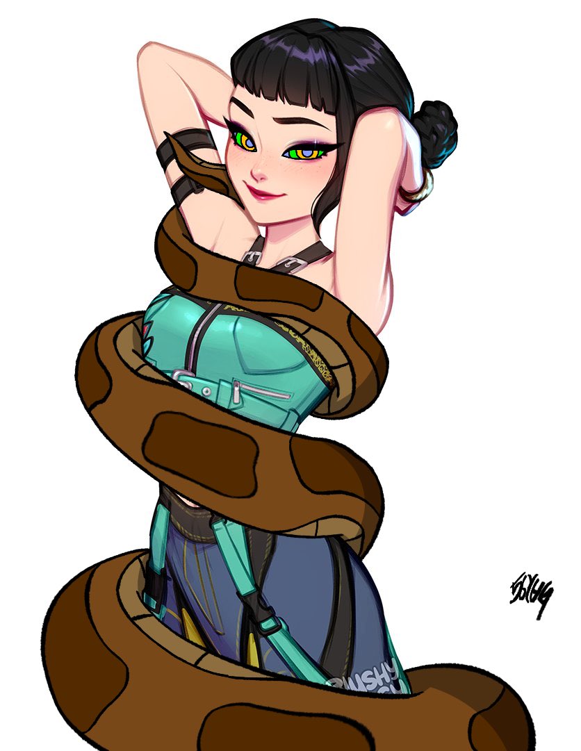 Seems this snake is a fan of Zoey~
OG by BlushyPixy