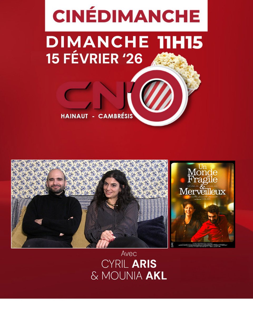 jrimbaud's tweet photo. PODCAST DISPONIBLE
https://t.co/ILZR5D9mPT
Le film de la Saint-Valentin s'appelle "Un monde fragile et merveilleux". 
Ce film libanais nous compte une puissante histoire d'amour sur plusieurs décennies. 
Interview de Mounia Akl et son réalisateur @CyrilAris.
@UFODISTRIBUTION https://t.co/KvveY9V594