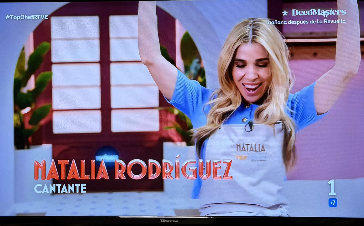 FranSegador's tweet photo. Empezando #TopChefRTVE y obvio que mi favorita es ella, @NataliaOficial_ 🫶🏼 https://t.co/DU5mIGTVMG