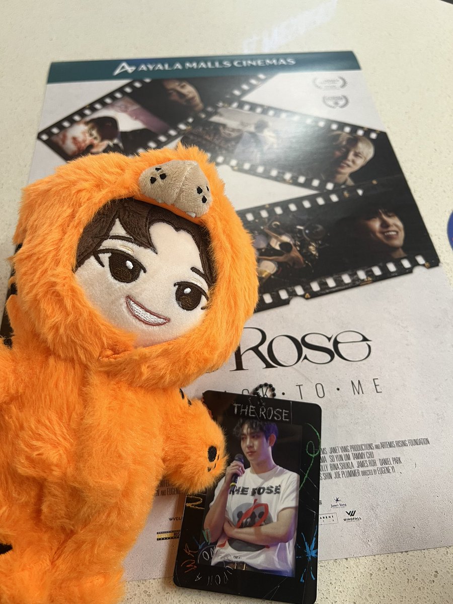 Went and saw the docu. Ahhhh what a journey #TheRoseComeBackToMe