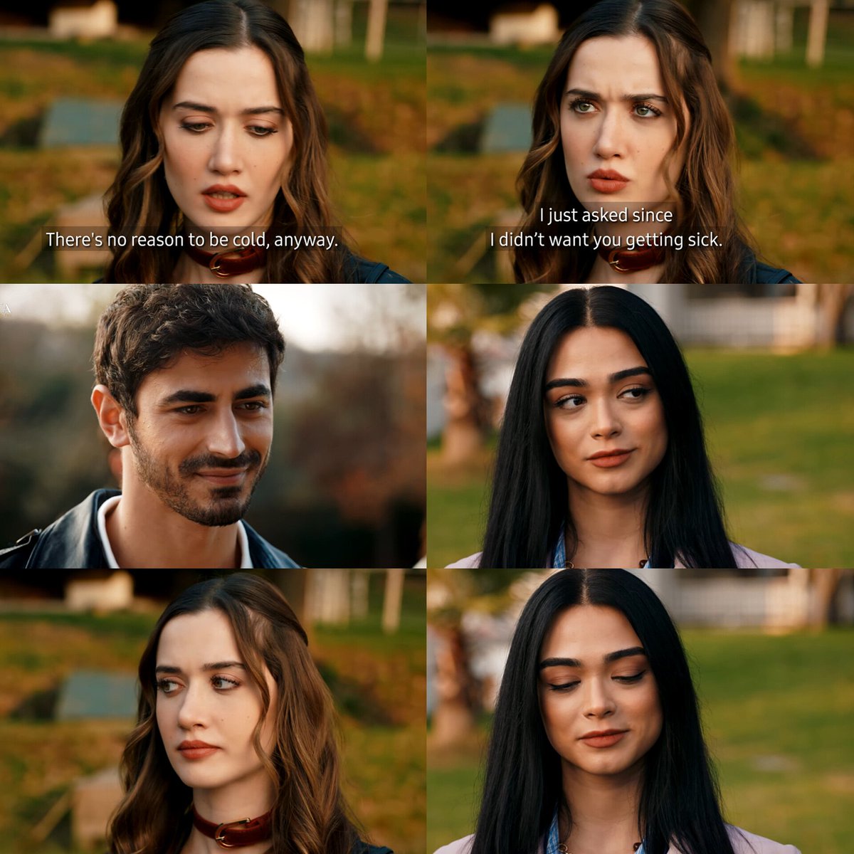 MeeeeAisho's tweet image. Demet 😭
Demet noticing Mercan like a true bestie 😂

#Arafta • #MerTeş