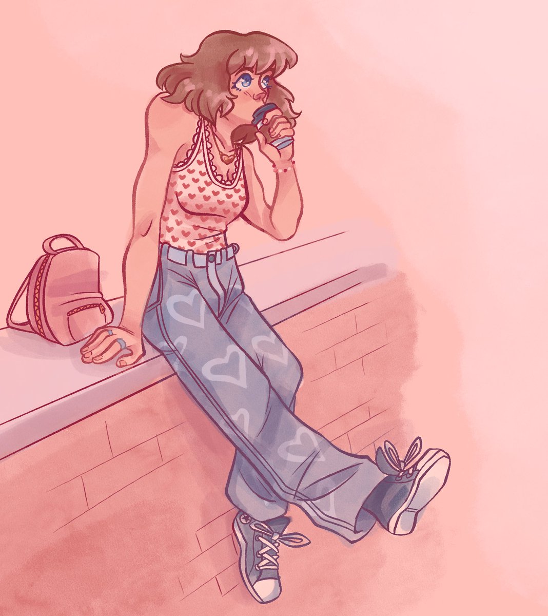 Valentines fit! 💗

#digitalartwork #valentines