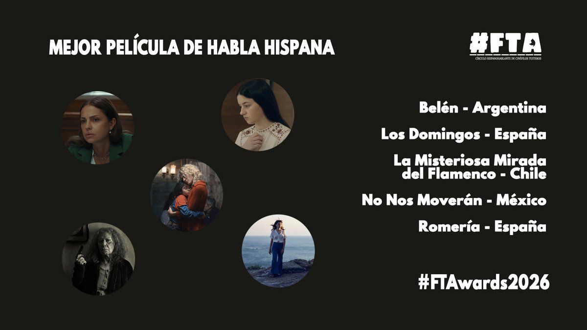 MEJOR PELÍCULA DE HABLA HISPANA #FTAwards2026