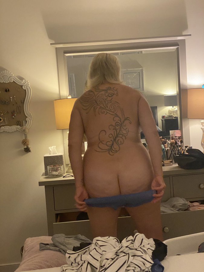 Panties at half mast