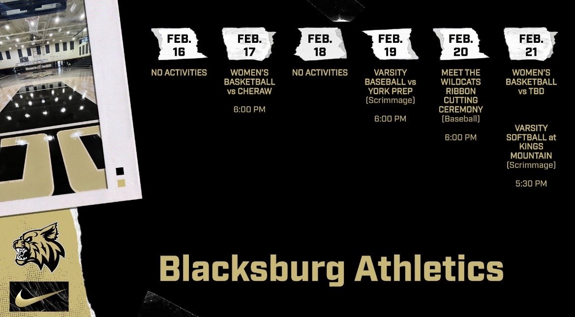 Blacksburg Wildcats Athletics tweet media