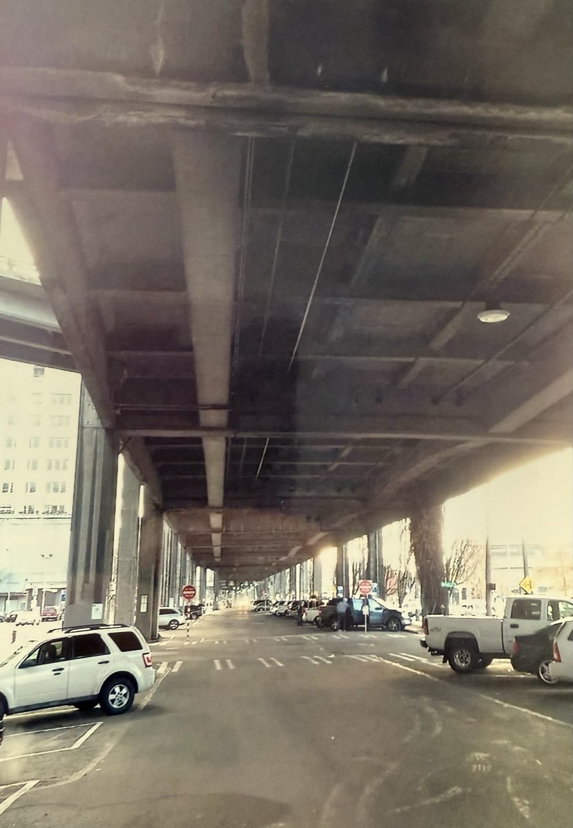The good old days in Seattle of free parking under the viaduct for Seahawks games