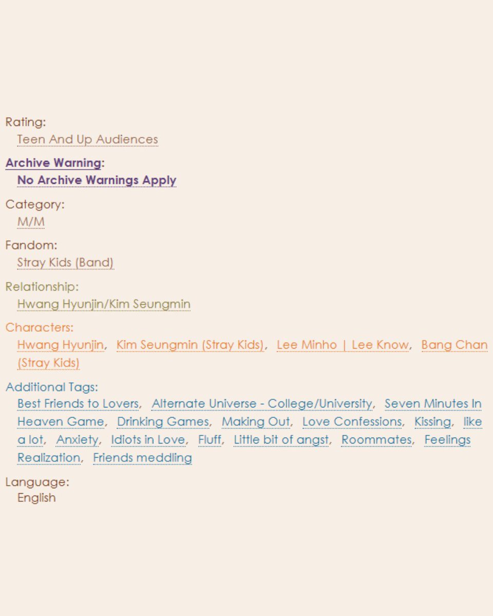 lumineescente's tweet image. meet me in the afterglow
✦ 5kz 
✦ sevngj!n        
✦ 5k
alternate universe college, best friends to lovers, seven minutes in heaven (game), making out, drinking games, love confessions archiveofourown.org/works/79592746