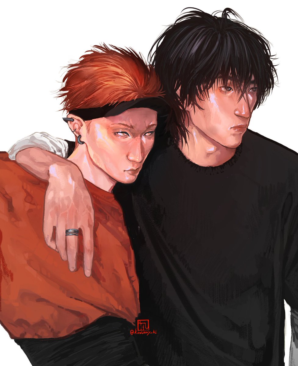 Mo &amp; He

#19days #fanart