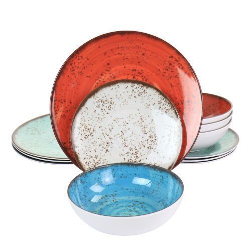 royalkitwareco's tweet image. Colorful. Durable. Ready to serve.
The Elama Pryce 12-piece melamine dinnerware set in assorted colors delivers reliable performance and playful style for everyday meals.
Shop now at royalkitchenwareco.com

#ColorfulDining #MelamineSet #EverydayTableware #HomeDining #TableStyle