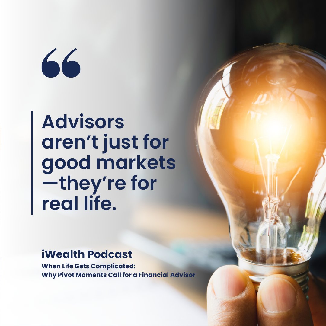 iWealth4me's tweet photo. Advisors aren’t just for good markets—they’re for real life.
Because real planning means helping you navigate the ups, downs, and everything in between. 🌦️

#iWealth #FinancialAdvisor #WealthManagement #SmartMoneyMoves #PlanOnPurpose https://t.co/M5qzQJGeKg