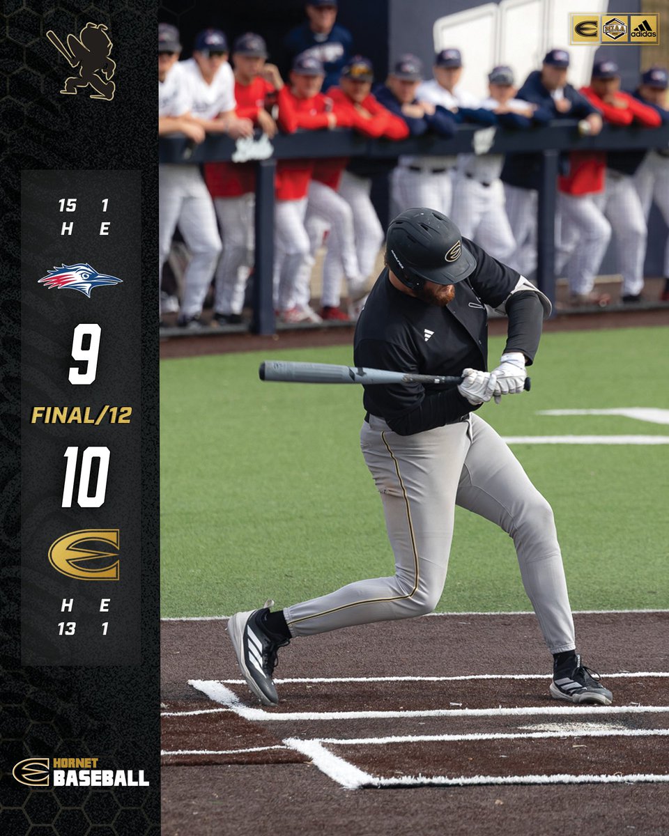 ESUSports's tweet image. .@ESUBaseball wins it in twelve innings on a walk-off single from Jovanni Toledo. #StingersUp