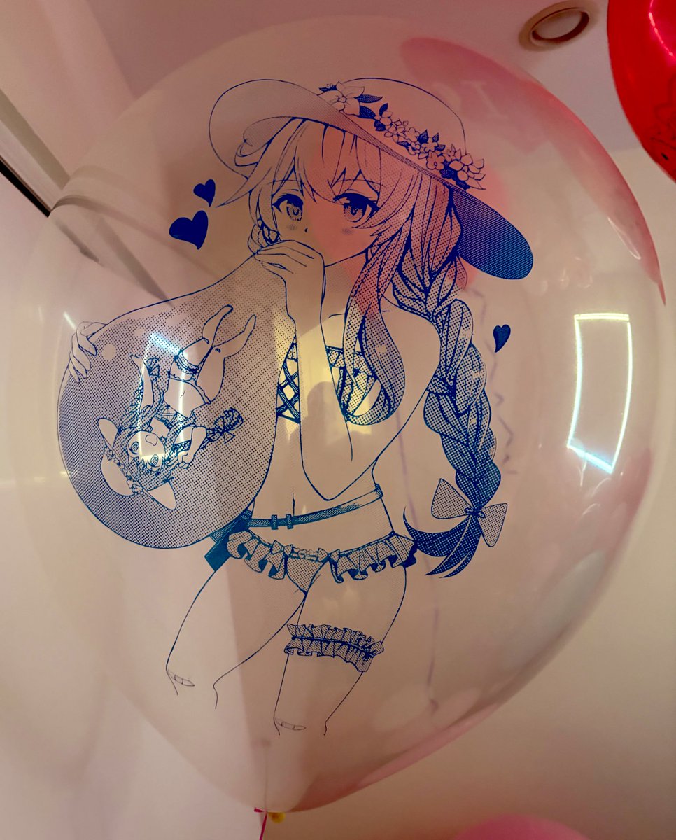loonerpr55's tweet image. Giant helium 🎈 are the best!!!
Balloon by @ArisakaStudio 
#Balloon #looner #Helium #Big #sundayvibes