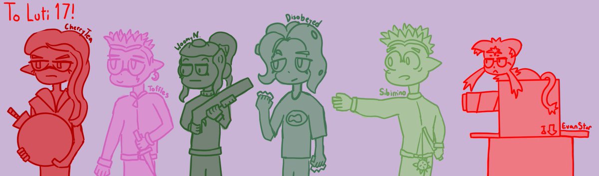 LUTI 17 on the horizon with <a href="/ApprCollect_Spl/">Appreciation Collective</a> !

#splatoonart #Splatoon