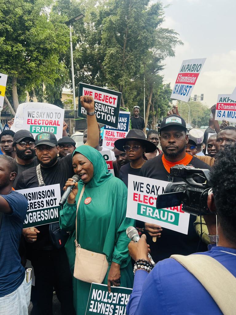 Be at the National Assembly tomorrow, 16/02/2026, to demand the immediate passage of mandatory Electronic Transmission of Election Results.

 Our democracy must be protected
Our vote must count 💪