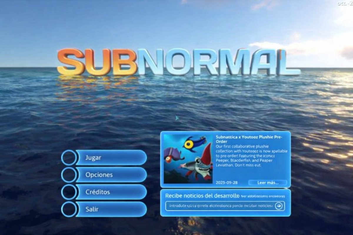 he iniciado el subnautica y me sale así