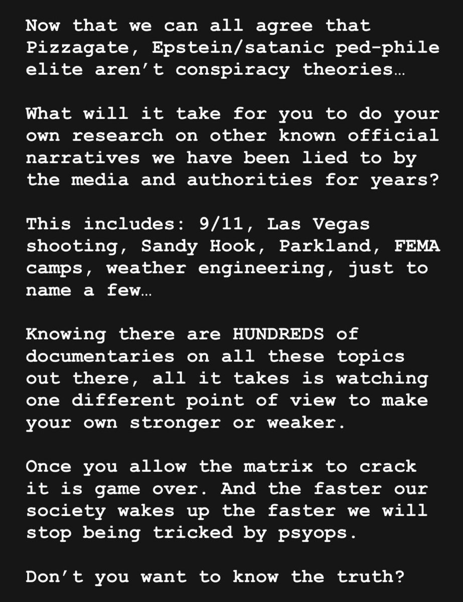 All of this for newly awakened souls… don’t stop on Epstein…