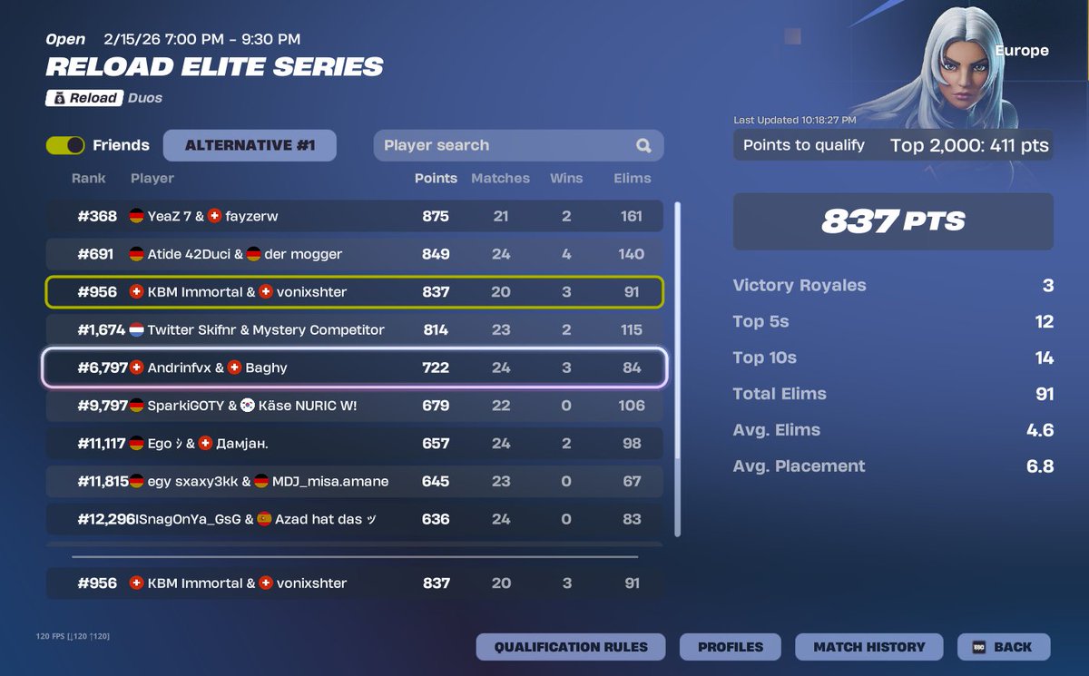 QUALED PLAY INS W/<a href="/Immortal_FN/">Immortal</a>