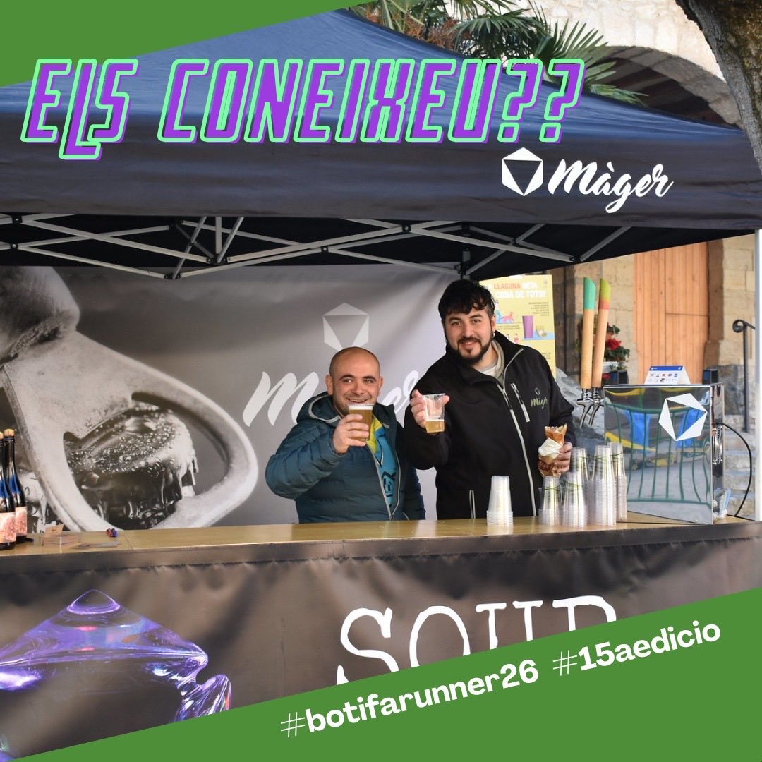 botifarunner's tweet photo. Un any més, Màgerbrew serà amb nosaltres a la plaça! Pels que no els coneixeu, cervesa artesana 100% local, amb una personalitat única.

Si veniu a córrer, a l’arribada podreu gaudir de la seva cervesa per recuperar energies... I si no veniu a córrer, també! ;)

Bon glop de sour! https://t.co/AlRYnA0JNg