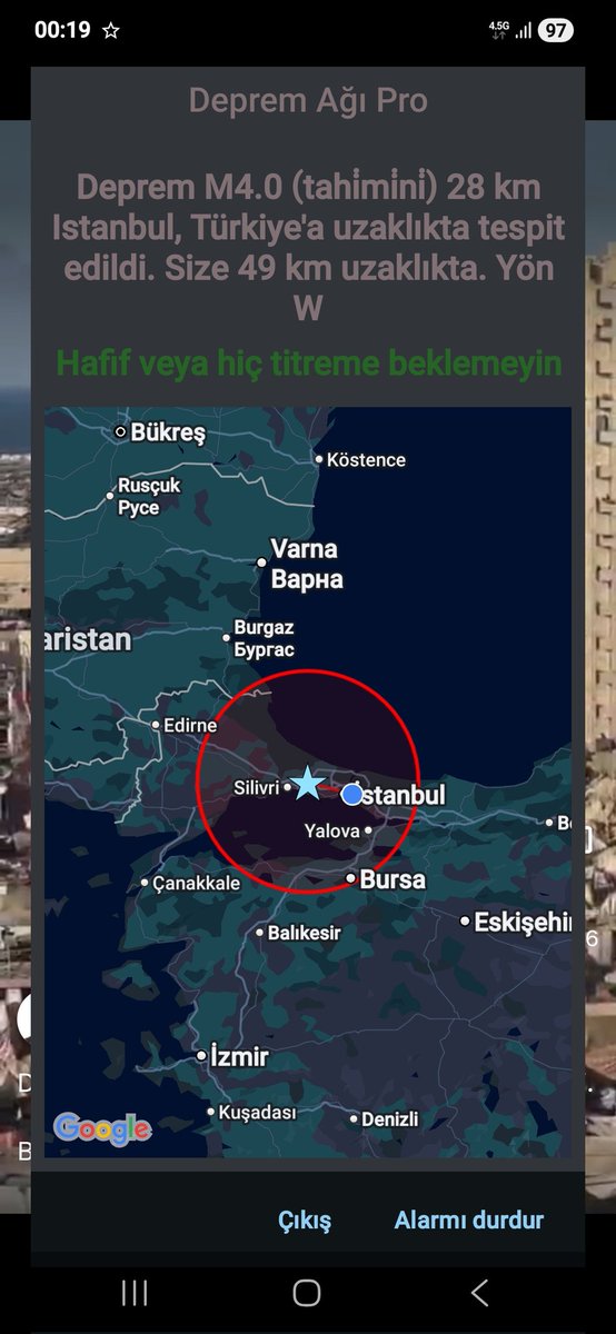 Amk birden çıktı. Aklımı aldın lan..
#deprem