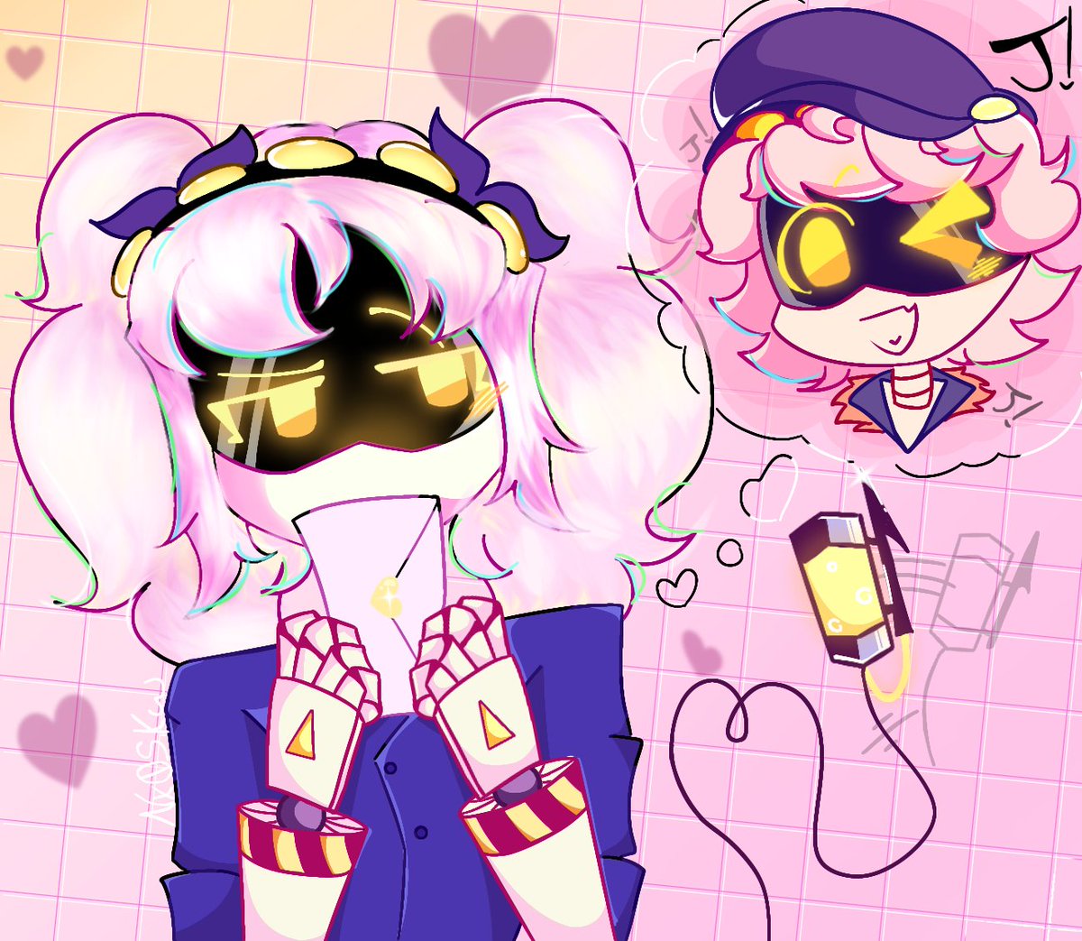 Aww, Happy Valentine's Day  :3 ! #Codegold #murdedrones #JxN #J #N #MD