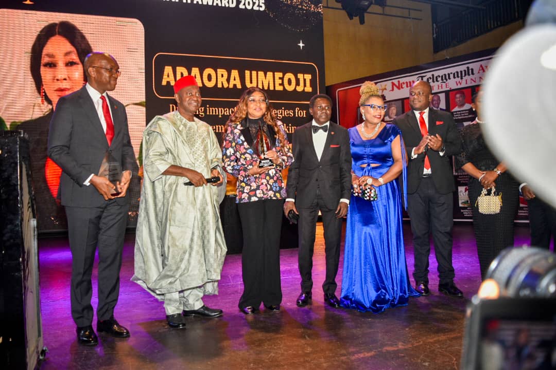 NewTelegraphNIG's tweet photo. A proud moment. A well-earned honour. #AwardNight2026
#CelebratingExcellence #news #CorporateEvent #Leadership #RecognitionMatters #newtelegraph #SuccessCelebration #EventHighlights
#AwardCeremony #BusinessExcellence
#MilestoneMoment #ImpactMakers
#WellDeserved #UnforgettableNight #StrongerTogether #Gratitude