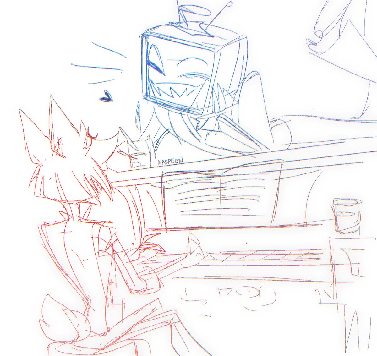 Не арт но все же 
#RadioStatic #VoxAl #Alastor #Vox