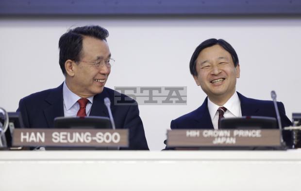 はい、ありましたね。ハン・スンスともツーショットしています。仲良しこよしですね。
ハン・スンスは韓国首相として初めて竹島に上陸した人物。本人と周辺がきな臭いのは秋篠宮殿下ではなく陛下です。それを主導しているのが雅子サマの実父・小和田恒氏。どうしてこの事実が広まらないのか！