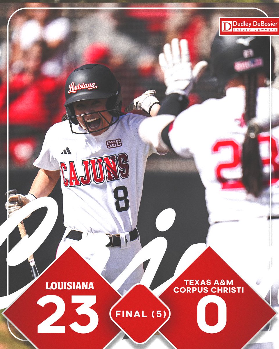 Louisiana Ragin' Cajuns® Softball tweet media