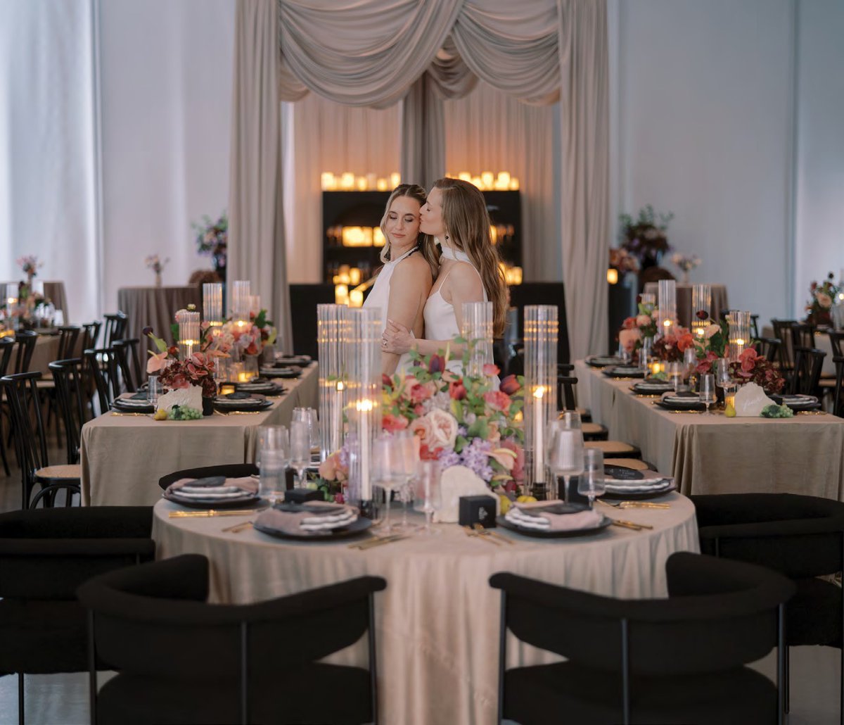 Step inside this styled wedding shoot at the Art Gallery of Hamilton, where modern romance and artful elegance create unforgettable inspiration.

.
todaysbride.ca/articles/artfu…

.
.
#todaysbride #styledwedding #weddingeditorial #twobrides #ArtGallerywedding #Hamiltonwedding