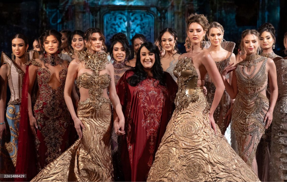 MissVToday's tweet photo. Miss Venezuela 2025, Clara Vegas Goetz shining at the Giannina Azar show during #NYFW ✨🇻🇪 

📸 Credit: Mark Gunter https://t.co/0U0hDjjfNm