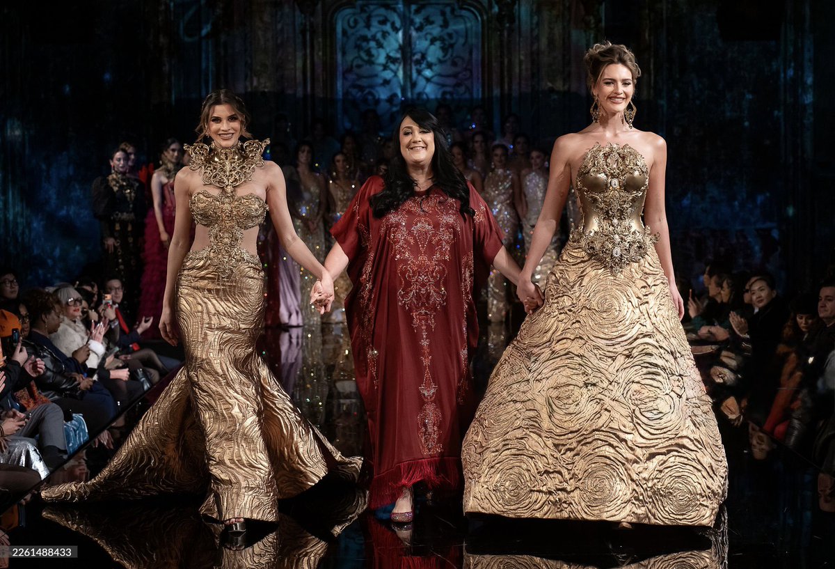 MissVToday's tweet photo. Miss Venezuela 2025, Clara Vegas Goetz shining at the Giannina Azar show during #NYFW ✨🇻🇪 

📸 Credit: Mark Gunter https://t.co/0U0hDjjfNm