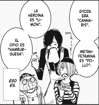 Por alguna razón pienso que esto es una referencia a Breaking bad

#PatatasChoujin