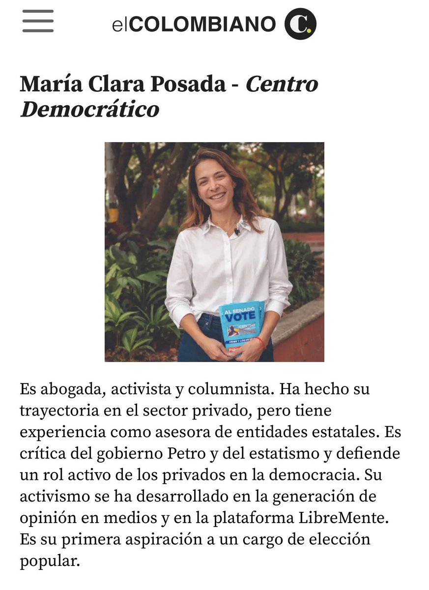 Maria Clara Posada tweet media