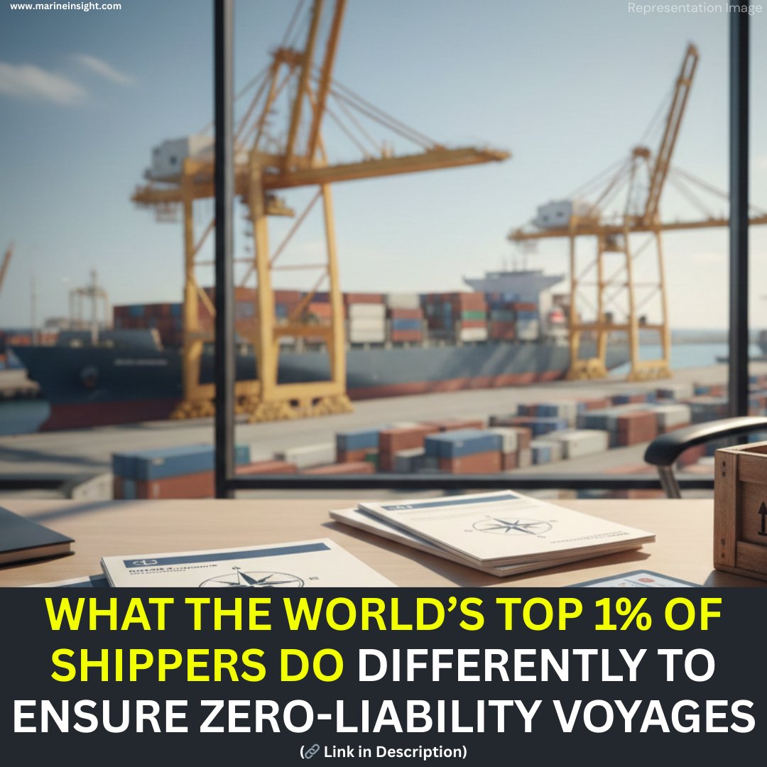 MarineInsight's tweet image. 🚢 A clear understanding of these responsibilities is essential, as shortcomings at the shipping stage can lead to delays, disputes, or liability later in the voyage.

Read full article: marineinsight.com/maritime-law/5…

#shipping #liability #voyage #Shipper #MaritimeLaw #Maritime