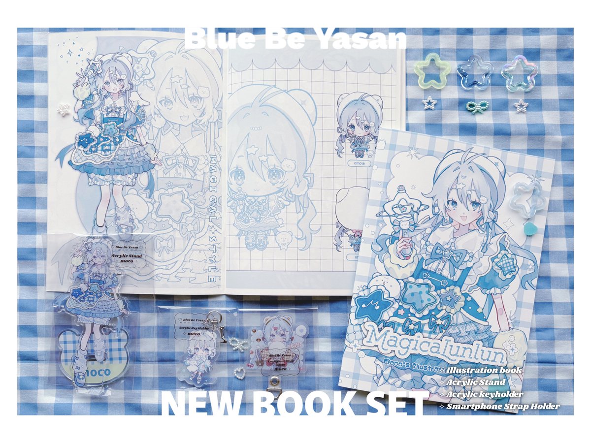 ﾟ #COMITIA155 🪄ꕀ𖤐 ̖́- 𝗡𝗘𝗪 𝗚𝗢𝗢𝗗𝗦 ☑︎ 新刊セット ꒰ 内容