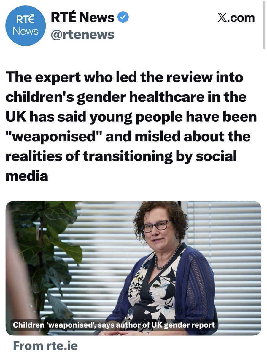 History will not be kind to anyone who pushed the whole transgender agenda onto our children. Those pushing it the hardest are the ones making the most money from it.  Any politician or media outlet who promoted it will hopefully pay a high price for what they have done.