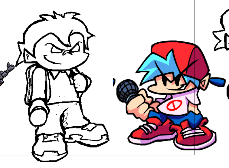 vs otis sketch #fridaynightfunkin