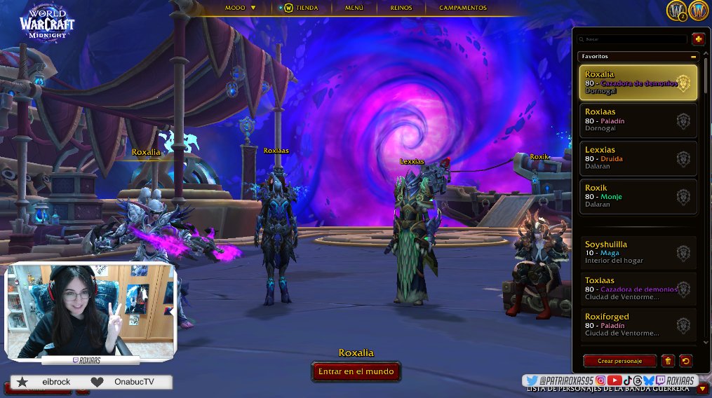 Vamos al WoW!

HOY TIENE QUE CAER EL MALDITO COHETE QUE LA ESTÁ TOCANDO HASTA A MI PADRE JAJA

twitch.tv/roxiaas