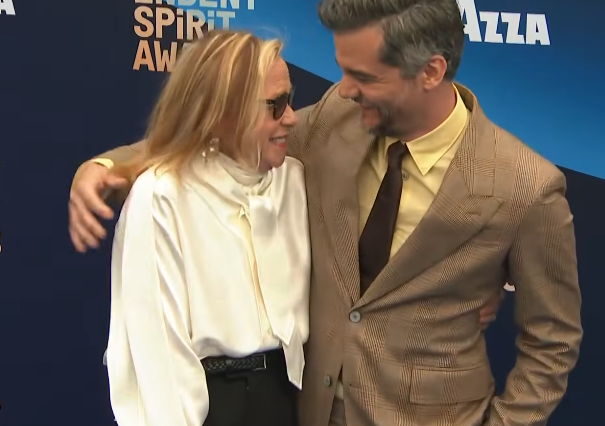 Academy Award nominees Wagner Moura and Amy Madigan