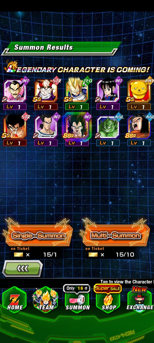 MitsuoK6's tweet photo. @TejedorLeo E ai Léo, blz Vamos lá 😭
Parte 1,200 e só consegui o Vegeta SS3 fazendo summons alternado entre os banners, Parte 2, 300 Stones e nenhum dos cards. Fiquei dependendo dos tickets e veio o Vegeta SS4 https://t.co/2Tvl1Tuthu