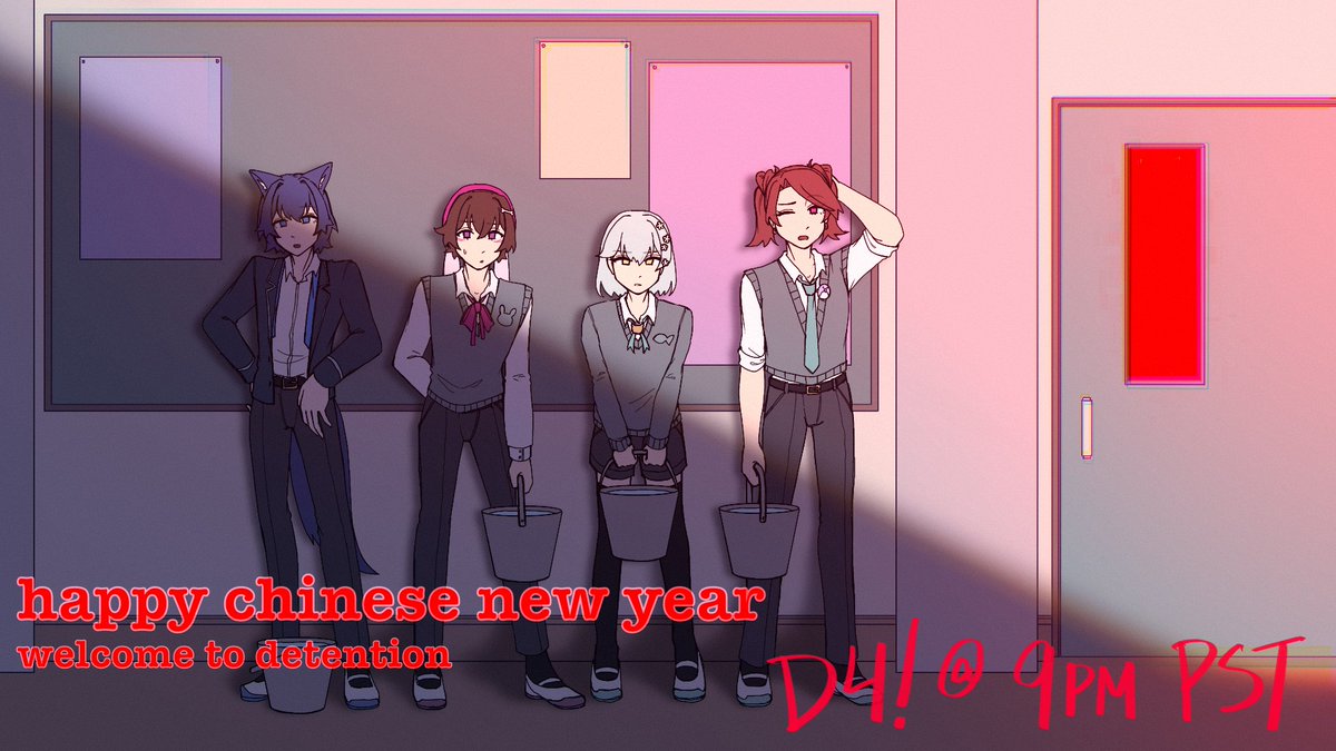 this week's D4! is sponsored by chinese new year

happening at 9PM PST on twitch:
twitch.tv/no_xiruo

#VTuber #ENVTuber