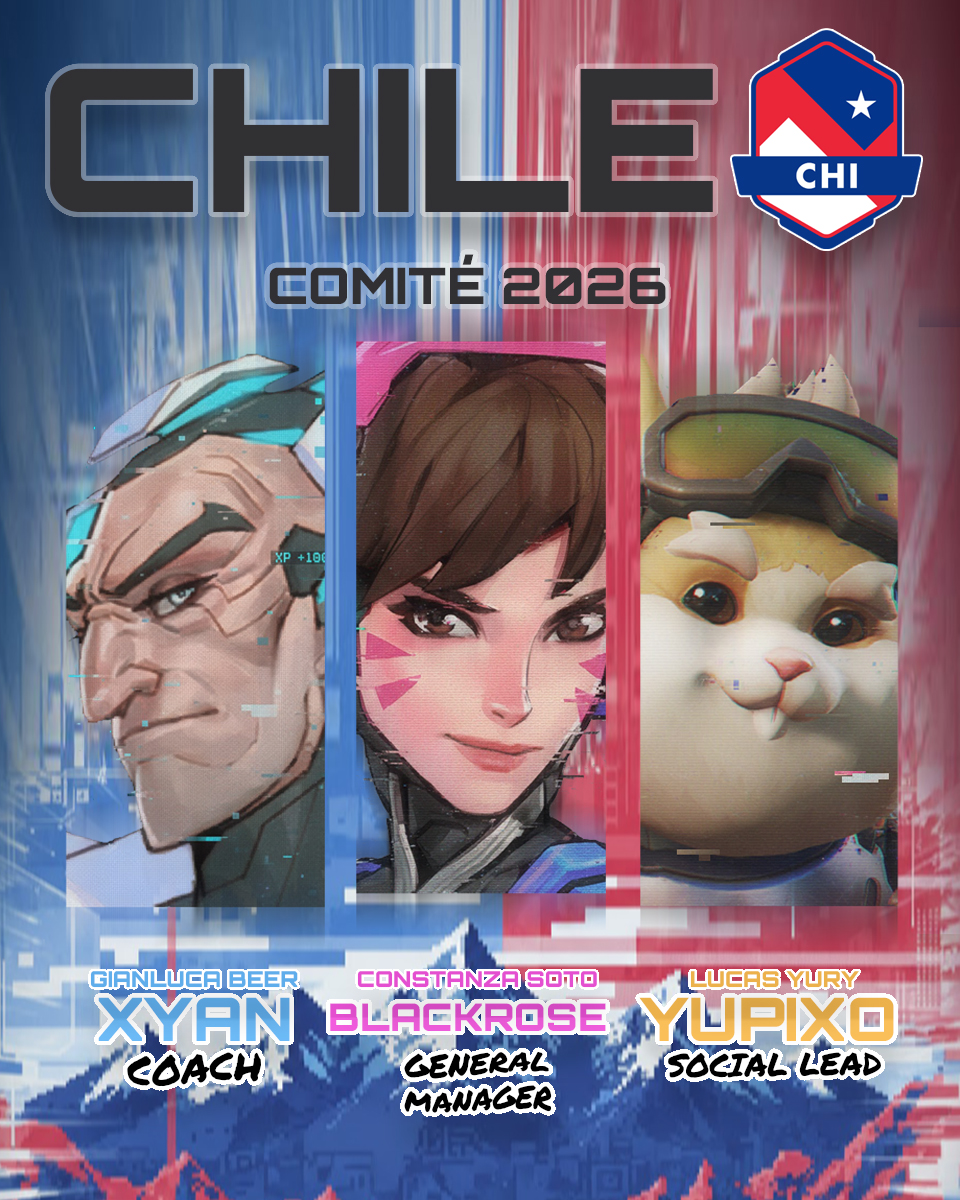 OWWCChile's tweet photo. ¿Listos para lo que se viene este año?
¡Presentamos nuestro comité para la OWWC 2026!  

General Manager: @TVBlackRose
Head Coach: @Xyan_OW
Social Lead: @Yupixo

#OWWCCHI2026 #VamosLaRoja #OWWC2026 https://t.co/QF0oqQtonV
