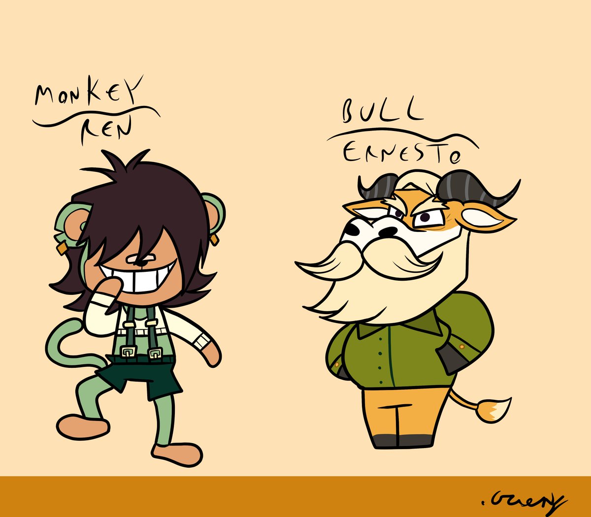DC5 x Animal Crossing Part 3

Ren &amp; Ernesto !

 #disventurecamp