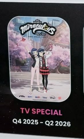 ⚠️ || ATTENTION!
THERE IS NO ANNOUNCEMENT OF A NEW MIRACULOUS WORLD! 

The poster talks specifically about Tokyo, which finishes releasing almost everywhere in the world in June of this year.

#MiraculousLadybug